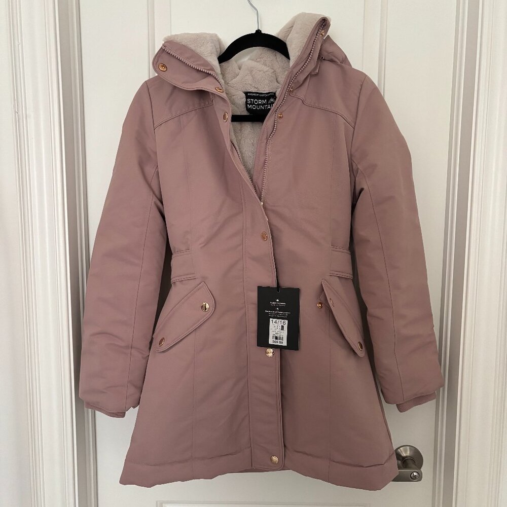 NWT Pink Winter Coat